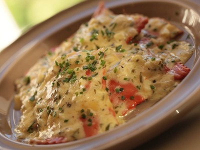 Lobster Ravioli with Tarragon Cream Sauce Recipe || KIN EATS