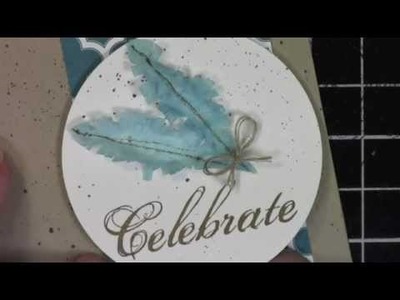 Making Feathers with Stampin' Up Blossom Petals Punch