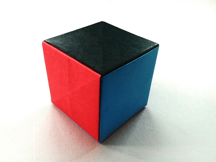 Modular Origami - "Simple Paper Cube" - Very easy, anyone can do !!