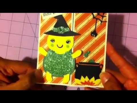 New Create a critter 2 card 3 cricut halloween