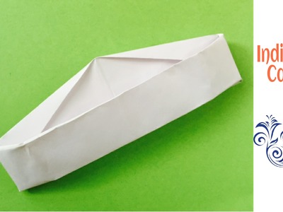 Origami Paper Indian Cap(Gandhi. Nehru Topi) - A4 sheet !!