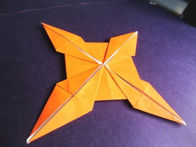 Paper art craft - new ninja star