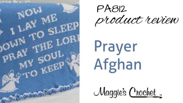 Prayer Afghan Crochet Pattern PA812