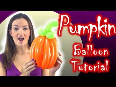 Pumpkin Balloon How To - BONUS WEEKEND VIDEO!