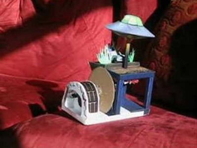 Solar Powered Paper Automaton