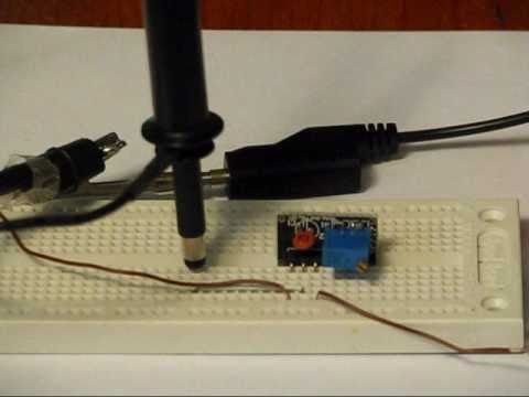 The 555 timer signal generator module for breadboard circuits