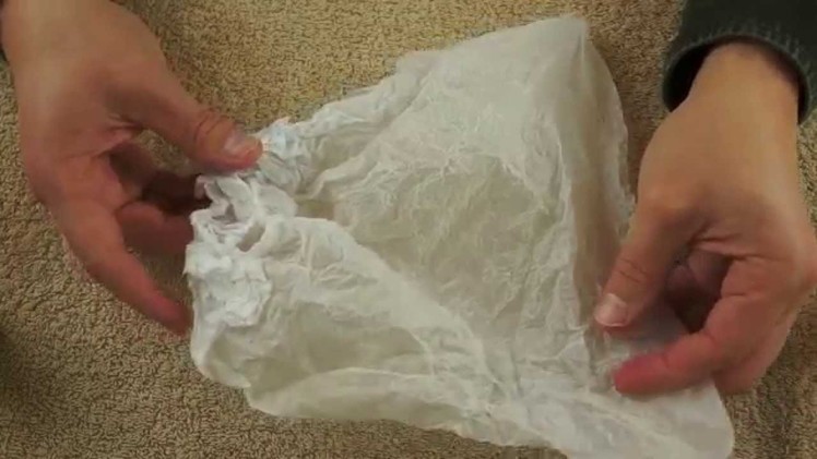 Tissue Paper Crinkle, Crumple, Crush - ASMR