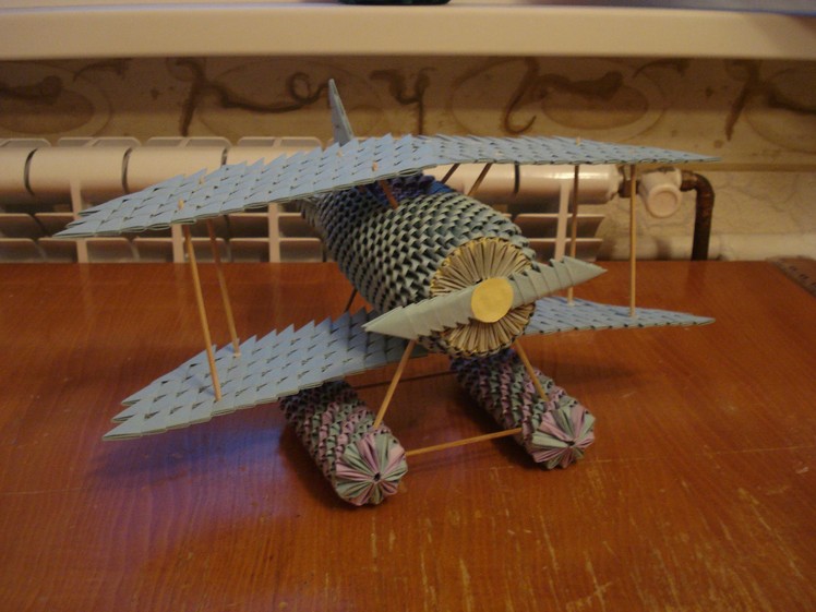 3D Origami Airplane Tutorial - Part 1