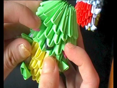 3D origami: turtle part 3