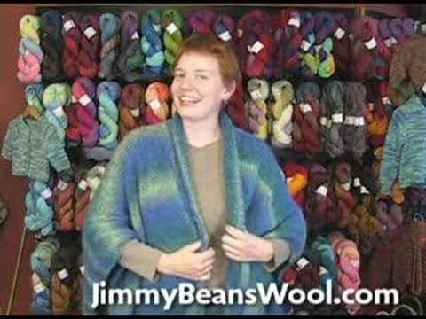 Ann Norling Ruana Knitting Pattern Review Video