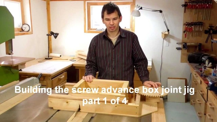 Building the box joint jig part 1 of 4