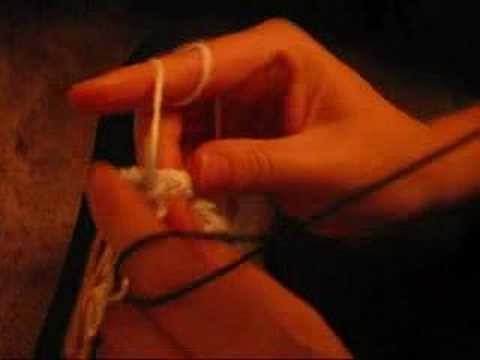 Cable Needle Necklace Video #1