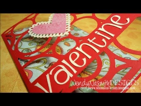 Card Tutorial - Valentine Heart card (part 2 of 2)