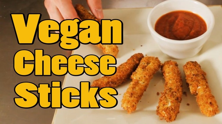 Cheese Stix Recipe | Vegan | The Vegan Zombie