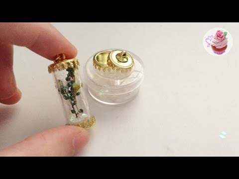 Christmas DIY: Winter forest jar pendant