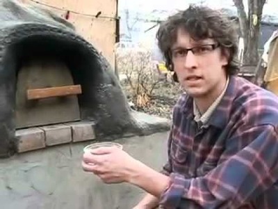 Cooking in a Cob Oven