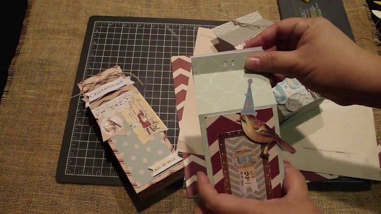 Create Gift Bags.Milk Cartons with two WRMK Punch Boards