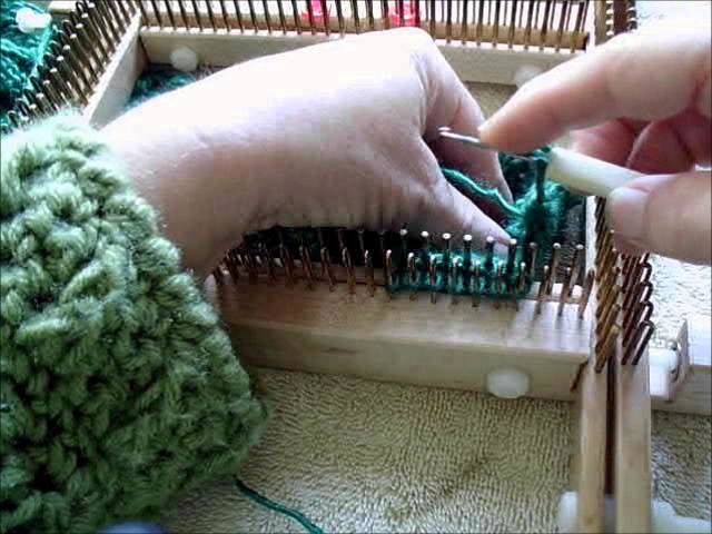 Crochet bind off small gauge kiss loom