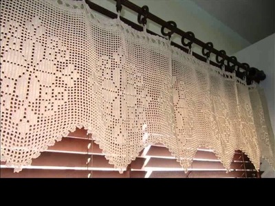 Crochet curtains for beginners