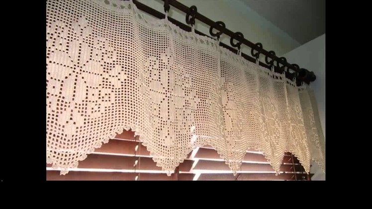 Crochet curtains for beginners