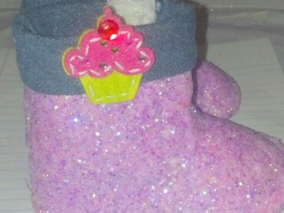 DIY: How To Make Glitter Boots