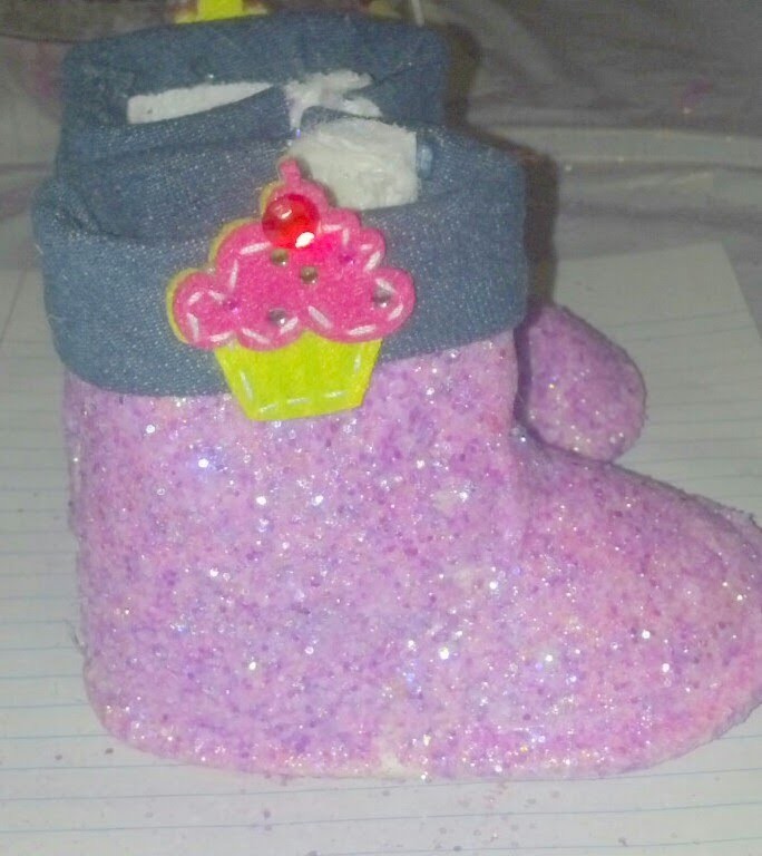 DIY: How To Make Glitter Boots