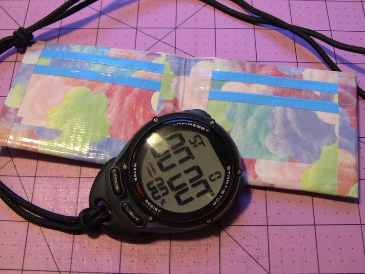 Duct tape Bi-fold Wallet Time Trial!