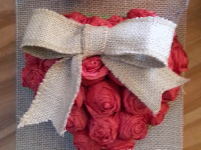 Easy paper roses