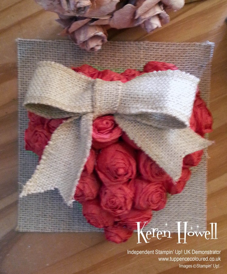 Easy paper roses