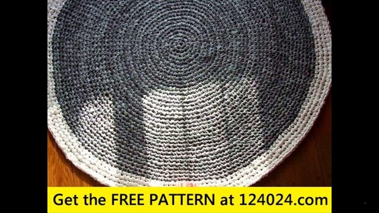 Free crochet patterns for crochet rug