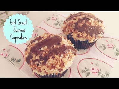 Girl Scout Samoas Cupcakes