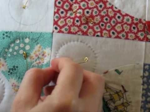 Hand Quilting 7 -- Tying Off (The End Knot)