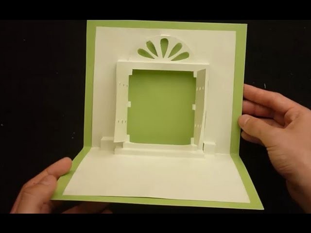 Heaven's Door Pop Up Card Tutorial, Origamic Architecture