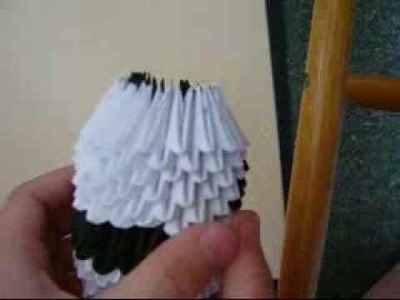 How to: 3d origami panda (remake)