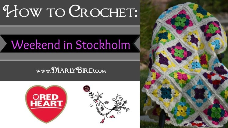 How to Crochet the Weekend in Stockholm Throw