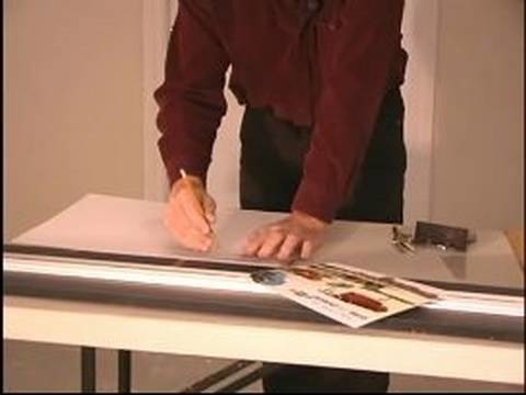 How to Frame and Matte Pictures : More Ways to Measure Prints For Picture Framing