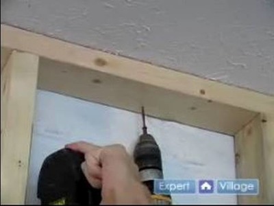 How to Frame & Insulate a New Wall : How to Attach a Newly Framed Wall to the Ceiling
