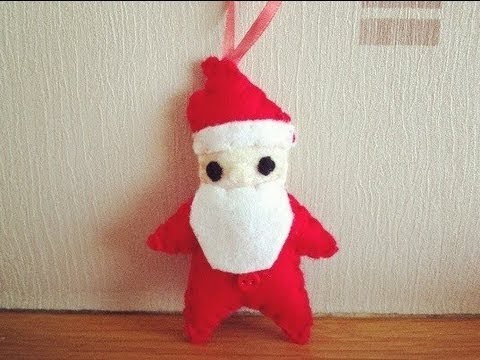How to Make a Cute Santa Claus Plushie