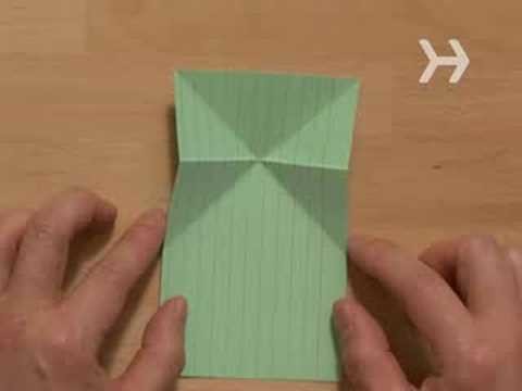 How to Make an Origami Jumping Frog