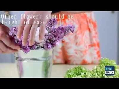 How to make the perfect bouquet