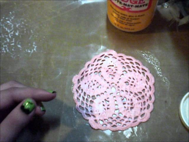 Junk Journal Doily Page