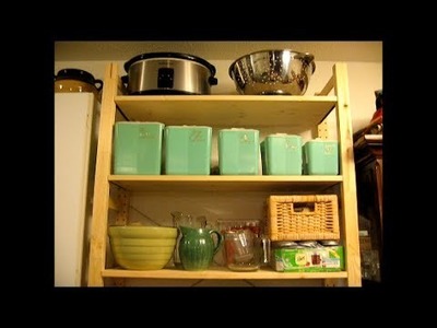 Kitchen Storage Solution ~ IKEA IVAR shelves