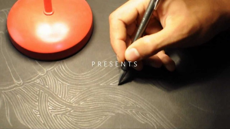 Making of Jellyfish Lampshade - Papercutting Art