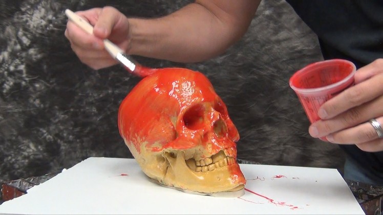 Mold Making Tutorial: 1 Piece Gel-10 Skull Mold