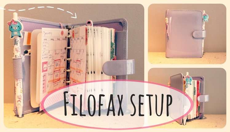 My pocket Filofax setup
