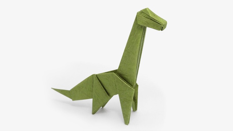 Origami Dinosaur - Brachiosaurus (Jo Nakashima)