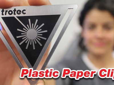 Plastic Paper Clips | Laser Cutting | TroLase Metallics