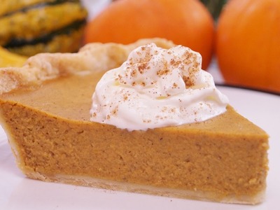 Pumpkin Pie Recipe: From Scratch: How To Make Homemade Pumpkin Pie! Dishin' With Di #111