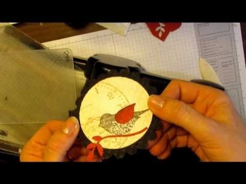 Rubber Stamping Technique:  Embedded Embossing