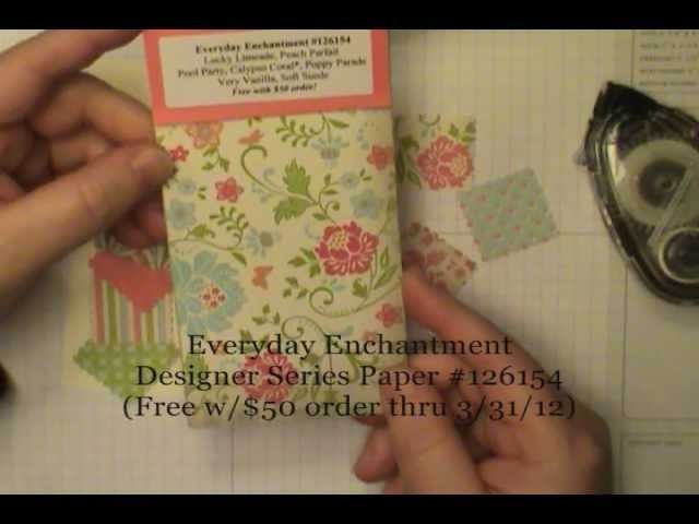 Sale-a-Bration Patchwork Get Well & Blossom Bouquet Punch Tip